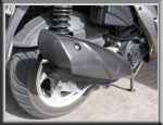 vs125 sports exhaust
