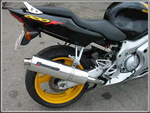 Honda CBR600 with Megacycle Muffler