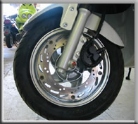 Euro 150cc front wheel