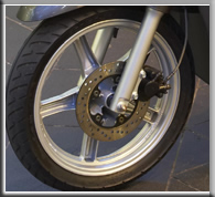 HD200 front wheel