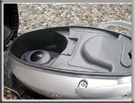 HD200 under seat storage