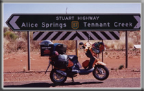 In the desert of Australia