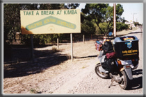 Kimba midway between perth and sydney