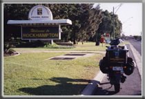 Wyn's bolwell scooter at Rockhampton, Queensland