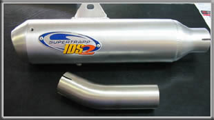 Supertrapp IDS2 Muffler for the Raptor